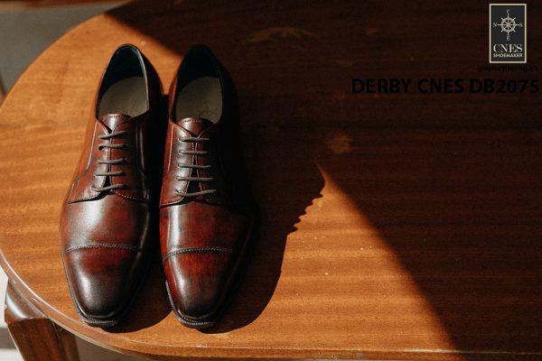 Giày tây nam mũi vuông Derby CNES DB2075 002