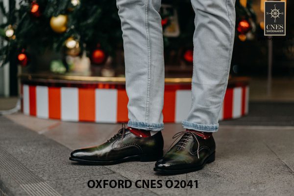 Giày tây nam thời trang Oxford CNES O2041 001