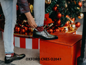 Giày tây nam thời trang Oxford CNES O2041 004