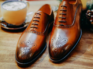 Giày tây nam chính hãng brogues Oxford CNES O2042 001