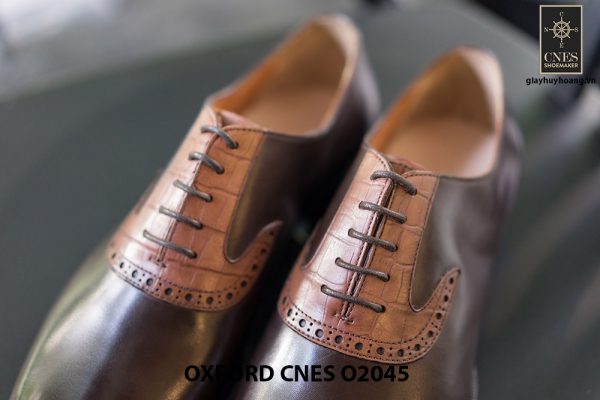 Giày tây nam thiết kế sáng tạo Oxford CNES O2045 005