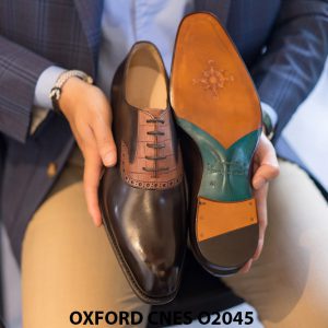 Giày tây nam thiết kế sáng tạo Oxford CNES O2045 004