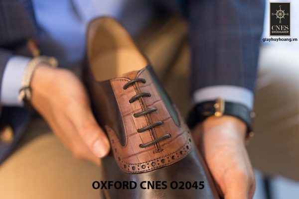 Giày tây nam thiết kế sáng tạo Oxford CNES O2045 003
