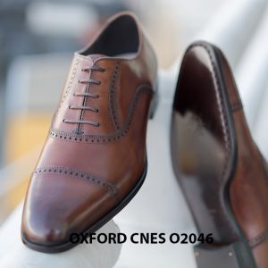 Giày da nam hàng hiệu Oxford CNES O2046 007