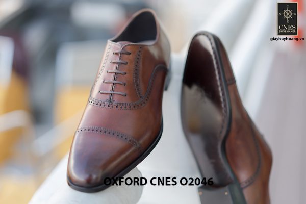 Giày da nam hàng hiệu Oxford CNES O2046 007