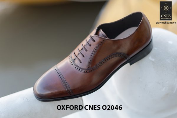 Giày da nam hàng hiệu Oxford CNES O2046 006