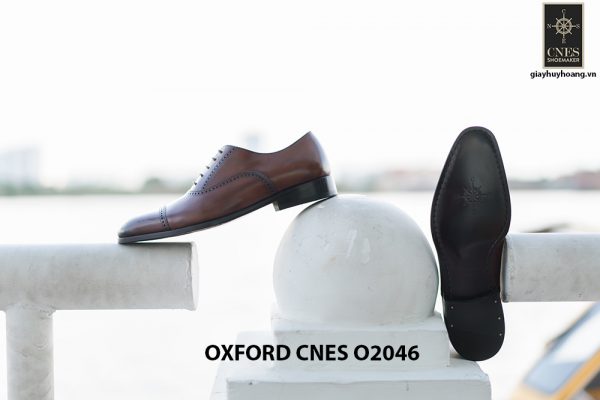 Giày da nam hàng hiệu Oxford CNES O2046 005