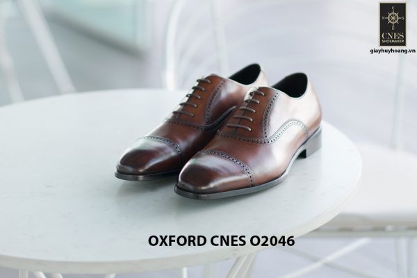 Giày da nam hàng hiệu Oxford CNES O2046 002