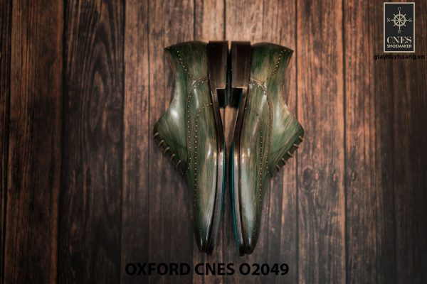 Giày tây nam hoạ tiết Wingtip Oxford CNES O2049 010