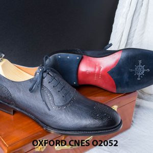 Giày da nam Brogues Saphire Oxford CNES O2052 005
