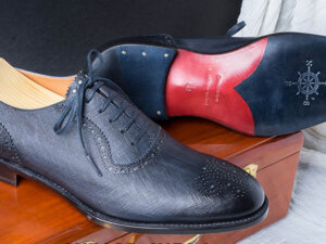 Giày da nam Brogues Saphire Oxford CNES O2052 005