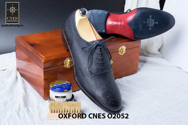Giày da nam Brogues Saphire Oxford CNES O2052 004
