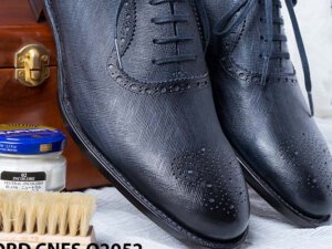 Giày da nam Brogues Saphire Oxford CNES O2052 001