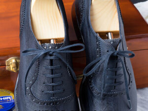 Giày da nam Brogues Saphire Oxford CNES O2052 002