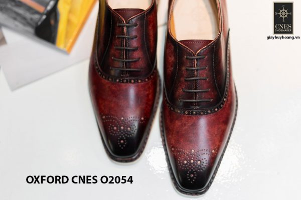 Giày da nam sắc màu núi lửa Oxford CNES O2054 003