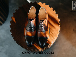 Giày oxford nam thon gọn CNES O2043 003