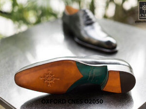 Giày da nam mũi trơn Oxford CNES O2050 002
