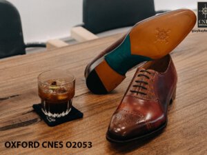 Giày buộc dây nam Oxford CNES O2053 003