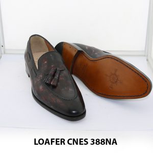 [Outlet Size 39] Giày lười nam có chuông loafer Cnes 388NA 003