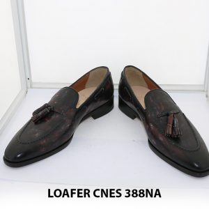 [Outlet Size 39] Giày lười nam có chuông loafer Cnes 388NA 002