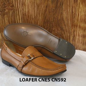 Giày lười nam da hột cao cấp Loafer Cnes CNS92 006