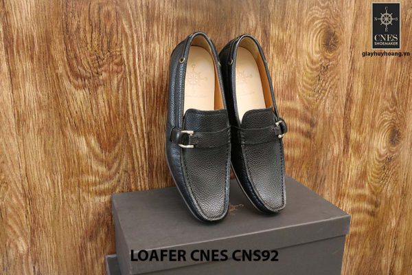 Giày lười nam da hột cao cấp Loafer Cnes CNS92 004