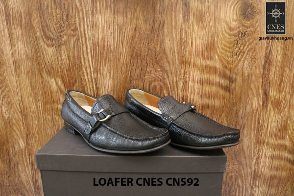Giày lười nam da hột cao cấp Loafer Cnes CNS92 001