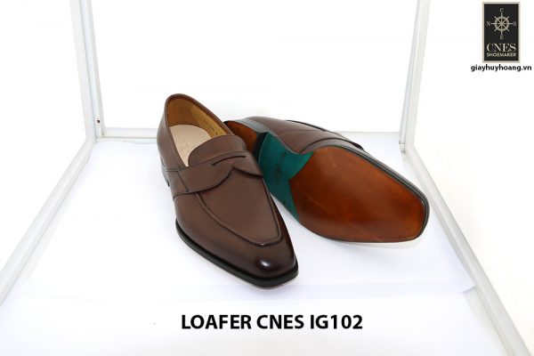[Outlet Size 38+42] Giày lười nam công sở loafer Cnes IG102 003
