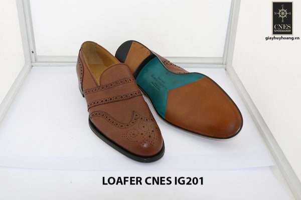 [Outlet 38+39+43] Giày lười nam hàng hiệu loafer Cnes IG201 003