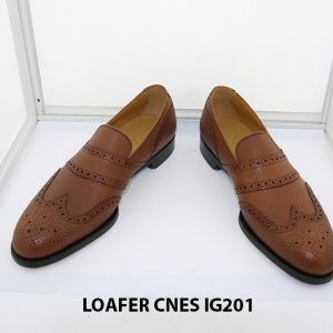 [Outlet 38+39+43] Giày lười nam hàng hiệu loafer Cnes IG201 002