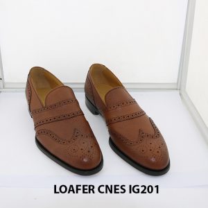 [Outlet 38+39+43] Giày lười nam hàng hiệu loafer Cnes IG201 001