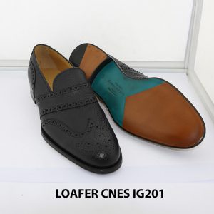 [Outlet 38+39+43] Giày lười nam hàng hiệu loafer Cnes IG201 012