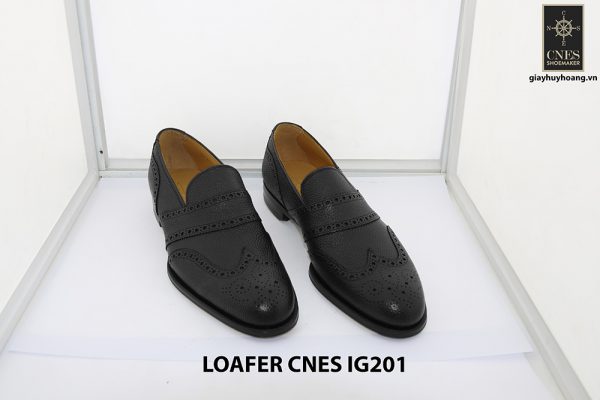 [Outlet 38+39+43] Giày lười nam hàng hiệu loafer Cnes IG201 010