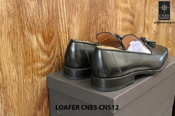 [Outlet Size 42+43] Giày lười nam có chuông Tassel Loafer Cnes CNS12 007