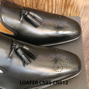 [Outlet Size 42+43] Giày lười nam có chuông Tassel Loafer Cnes CNS12 006