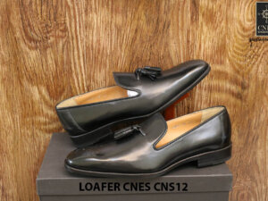 [Outlet Size 42+43] Giày lười nam có chuông Tassel Loafer Cnes CNS12 004