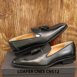 [Outlet Size 42+43] Giày lười nam có chuông Tassel Loafer Cnes CNS12 004