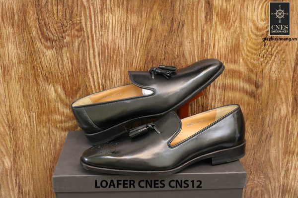 [Outlet Size 42+43] Giày lười nam có chuông Tassel Loafer Cnes CNS12 004