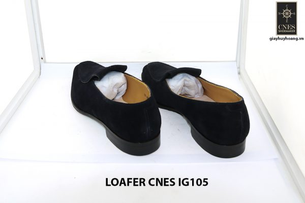 [Outlet Size 42] Giày lười nam da lộn loafer Cnes IG105 003