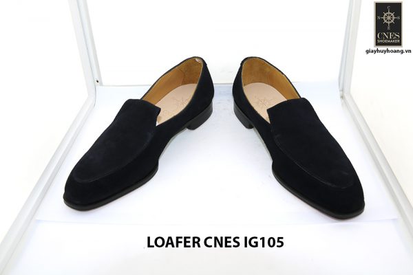 [Outlet Size 42] Giày lười nam da lộn loafer Cnes IG105 002