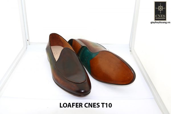 [Outlet Size 43] Giày lười nam không dây loafer Cnes T10 003