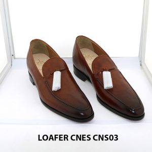 [Outlet size 41] Giày lười nam nâng chiều cao loafer Cnes CNS03 001