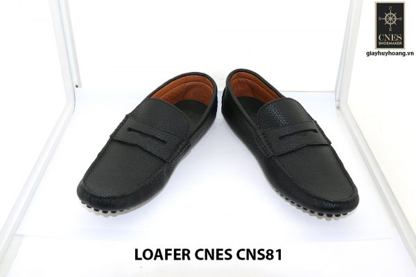 Giày lười nam đế gai mát xa chân loafer Cnes CNS81 006