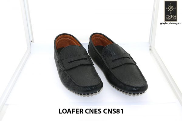 Giày lười nam đế gai mát xa chân loafer Cnes CNS81 001