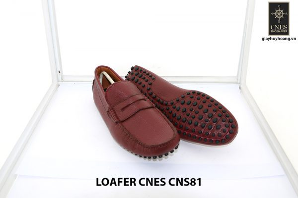 Giày lười nam đế gai mát xa chân loafer Cnes CNS81 004