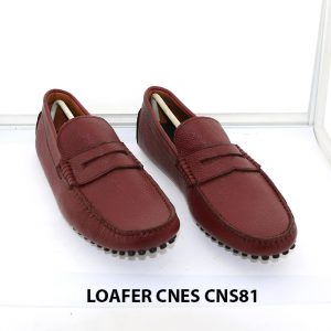 Giày lười nam đế gai mát xa chân loafer Cnes CNS81 002