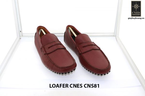 Giày lười nam đế gai mát xa chân loafer Cnes CNS81 002