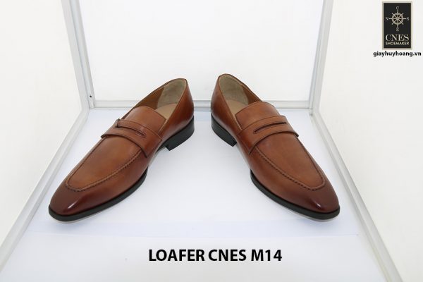 [Outlet size 42] Giày lười nam mũi vuông loafer Cnes M14 002