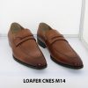 [Outlet size 42] Giày lười nam mũi vuông loafer Cnes M14 001