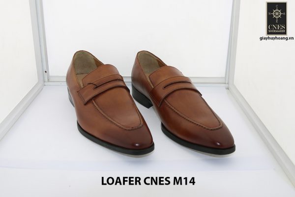 [Outlet size 42] Giày lười nam mũi vuông loafer Cnes M14 001